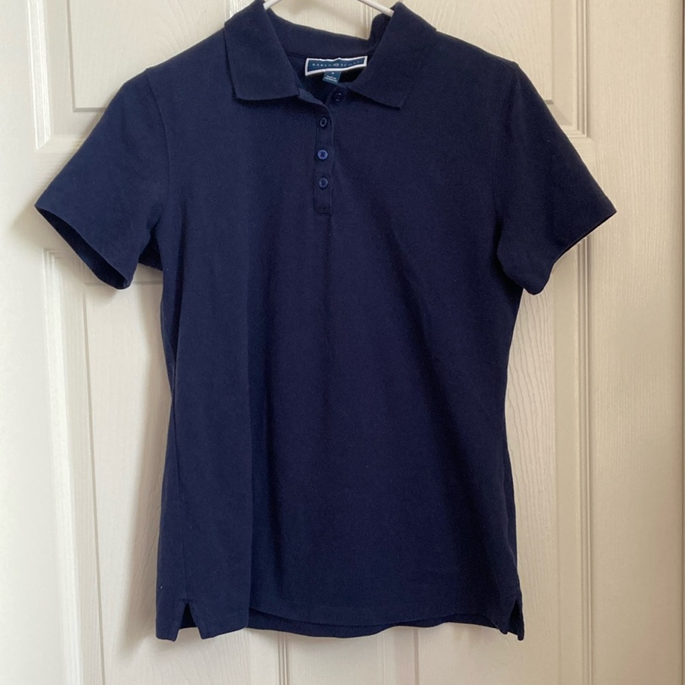 Karen Scott Women's Polo -Navy - Small